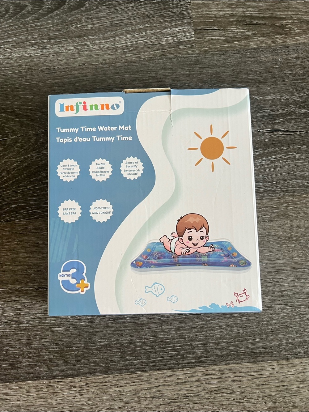 Infinno Baby Tummy Time Water Mat